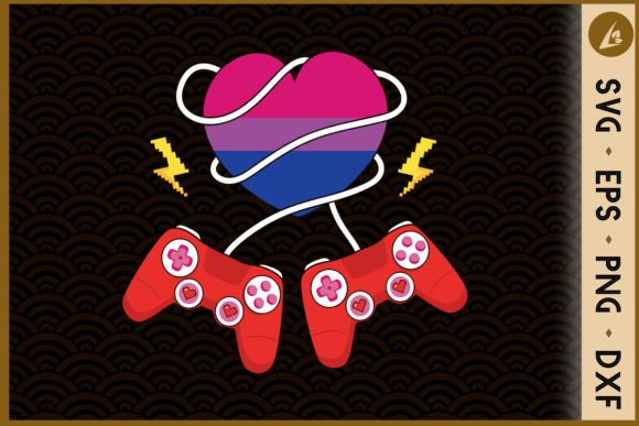 Game Controller Couple LGBT: Graphics & Crafts Design Review