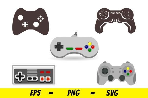 Game Controller Illustration: A Graphics Asset for Modern Design