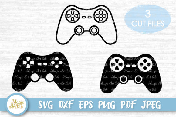 Game Controllers Cut Files for Graphics and Crafts
