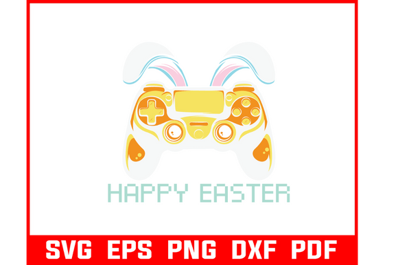 Happy Easter Game Controller Svg: Crafts & Graphics Review
