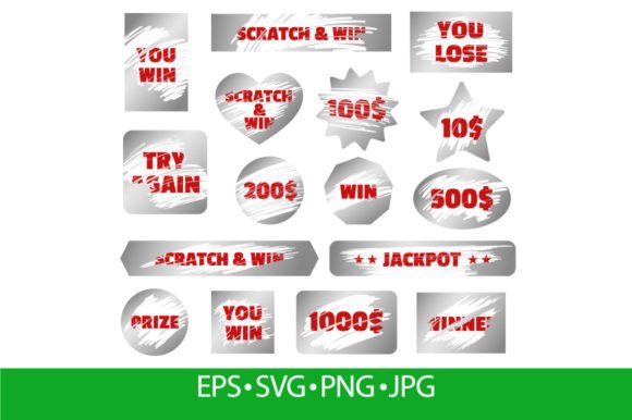 Silver Scratchcard Graphics & Illustrations Reviewed