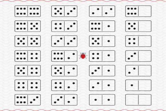 SVG Domino Game, Isolated Pieces: A Designer's Review